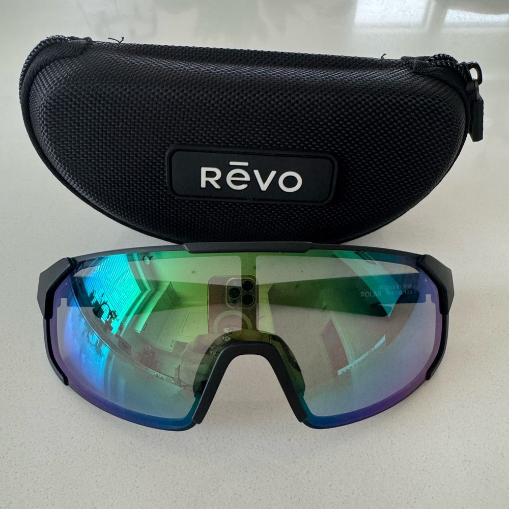 Revo Polarized Sunglasses with Black Frame